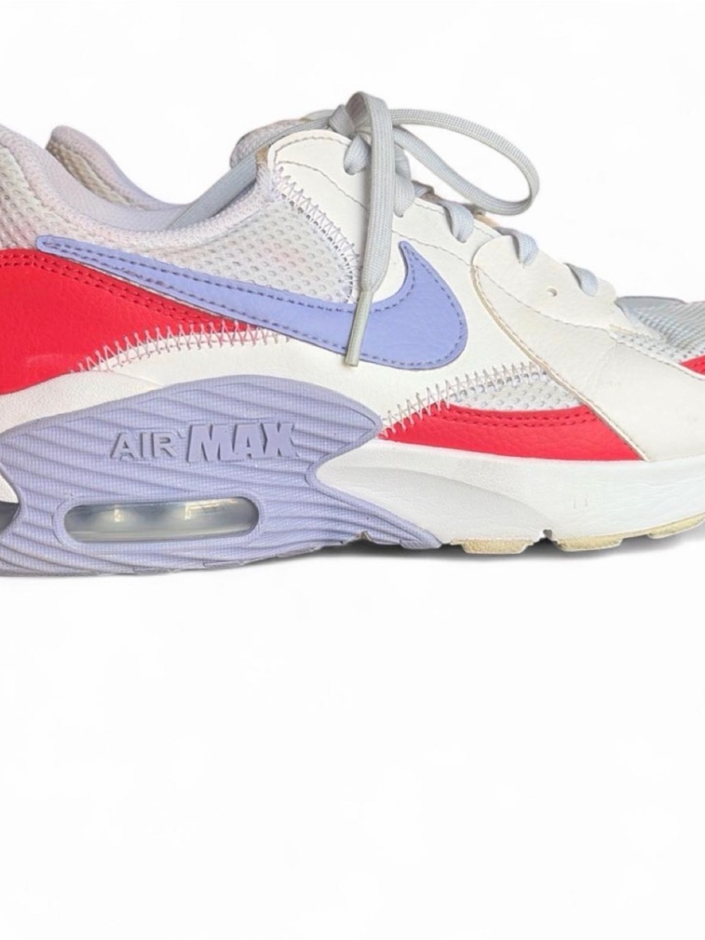 Nike Air Max Sneakers in White, Lavender & Coral